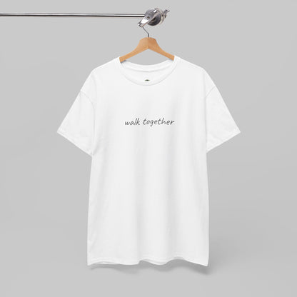 ✝️ Walk Together Tee — Minimal Faith & Connection T-Shirt
