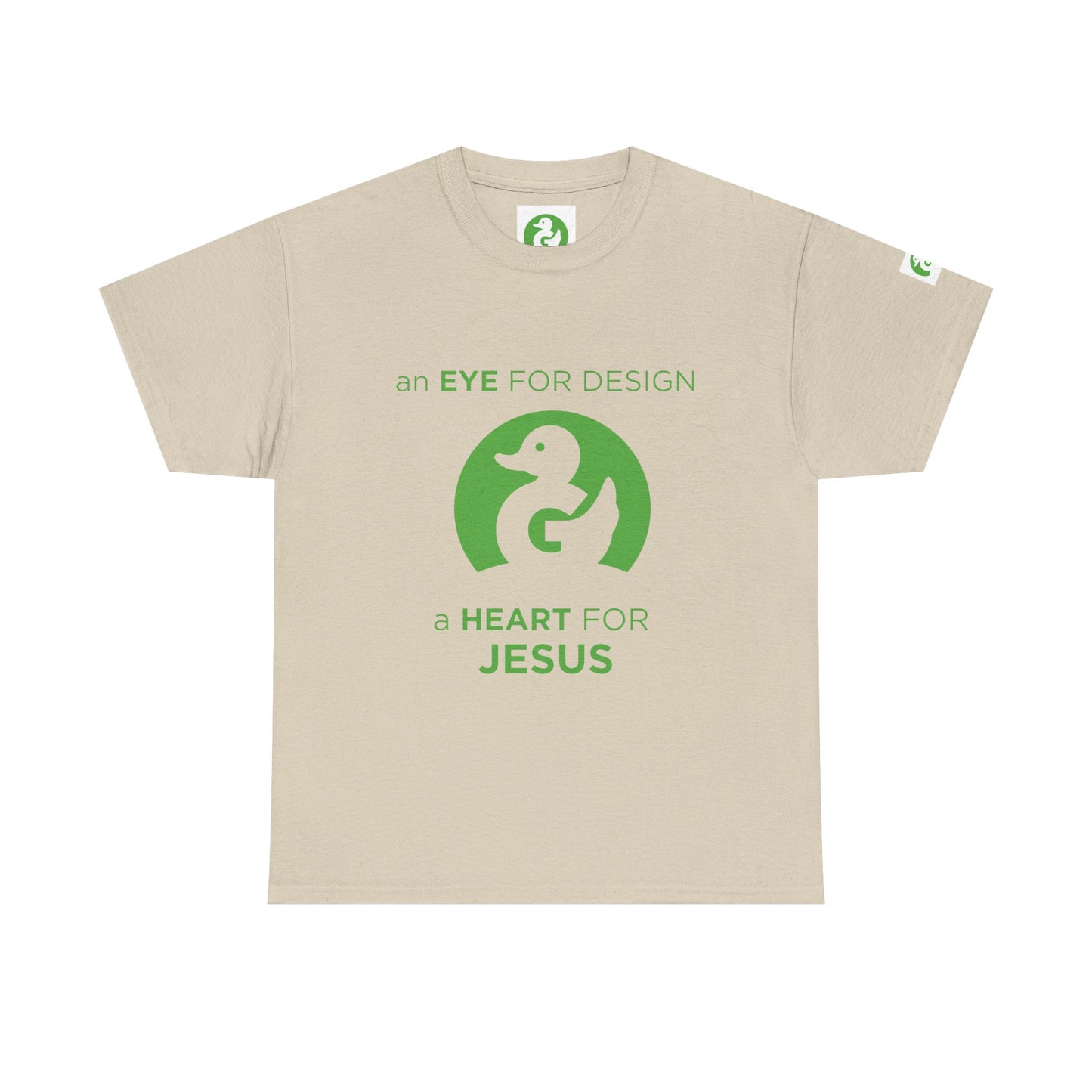 Camiseta Premium | Un ojo para el diseño, un corazón para Jesús