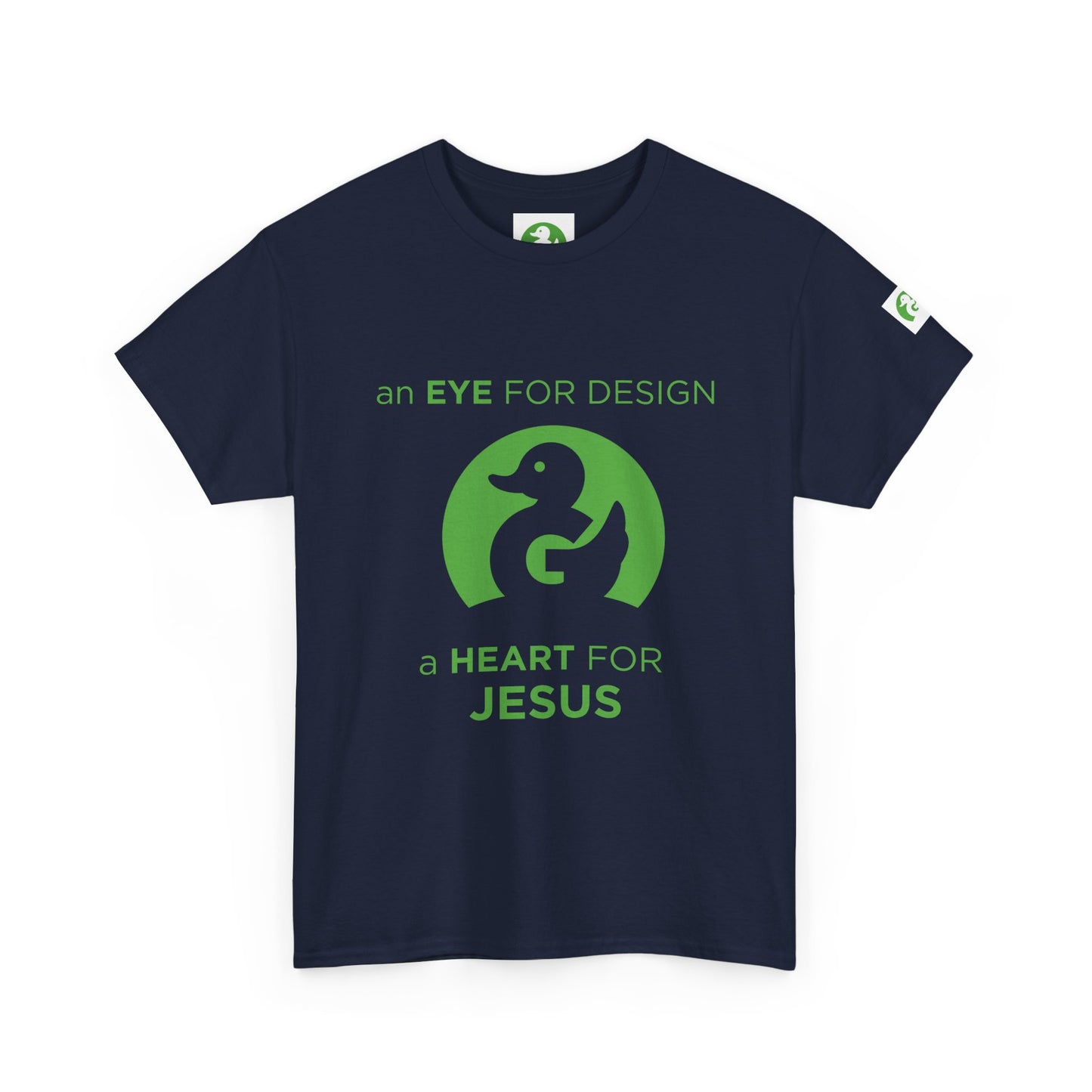 Camiseta Premium | Un ojo para el diseño, un corazón para Jesús