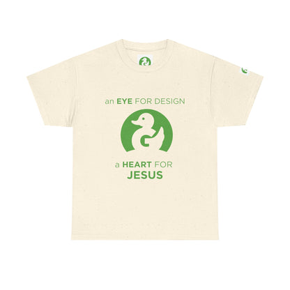 Camiseta Premium | Un ojo para el diseño, un corazón para Jesús