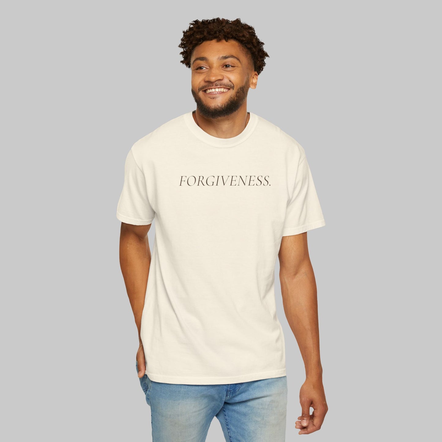 ✝️ Forgiveness. Tee — Garment-Dyed Premium T-Shirt