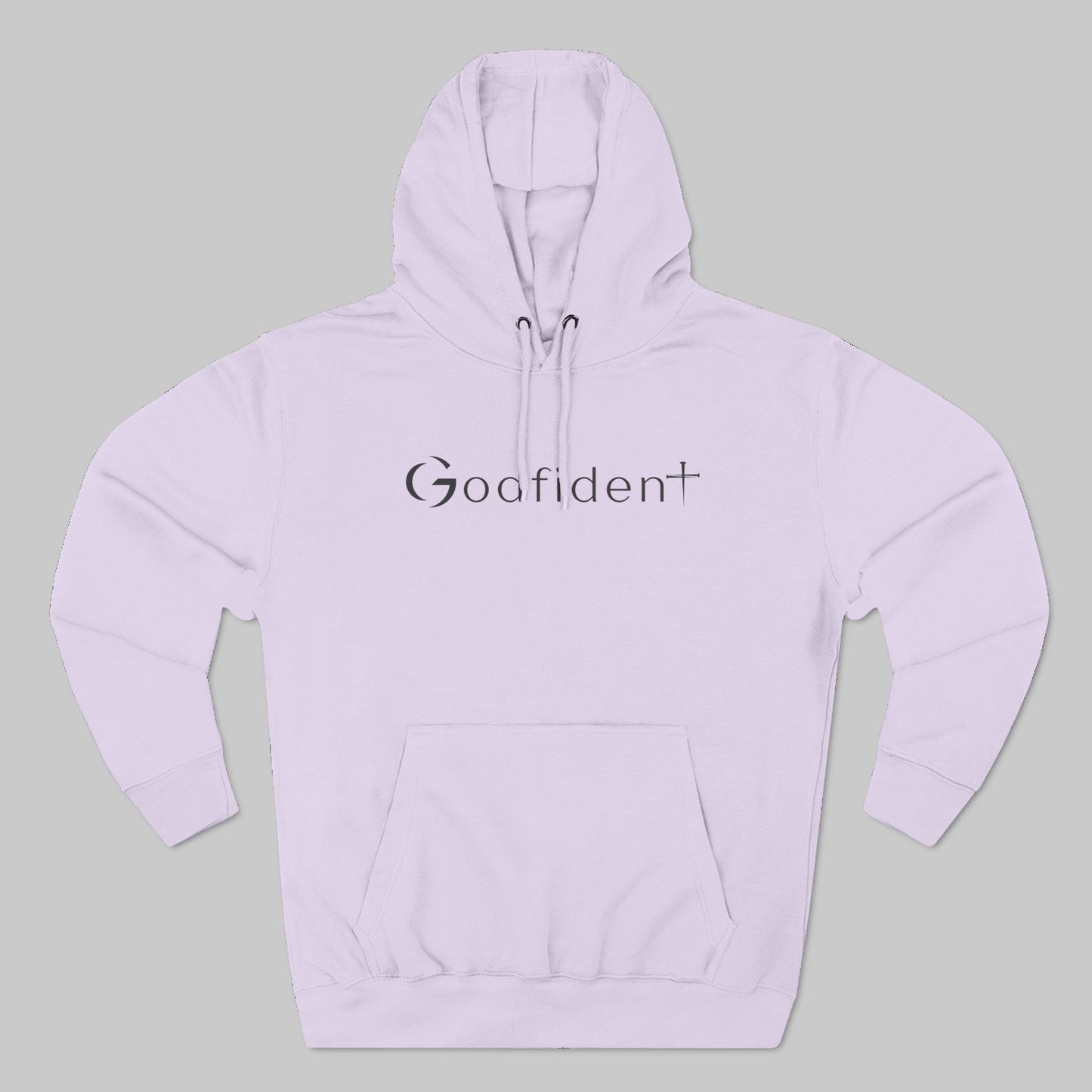 ✝️ Godfident Hoodie - Minimal Graphic Pullover