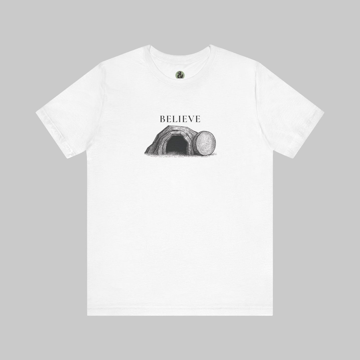 ✝️ Believer Resurrection Tee — Faith-Inspired “Believe” Graphic T-Shirt