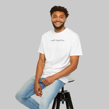 ✝️ Walk Together Tee — Minimalist Inspirational T-Shirt