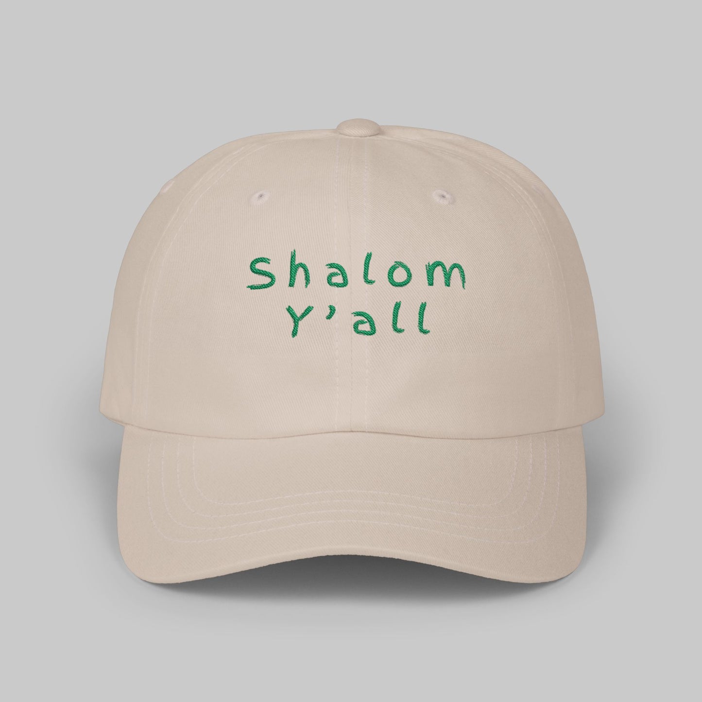 ✝️ Shalom Y’all Cotton Hat – Everyday Peace, Southern Soul