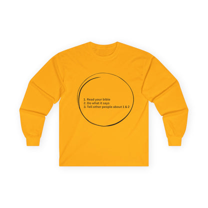 Faith Forward Long Sleeve Tee