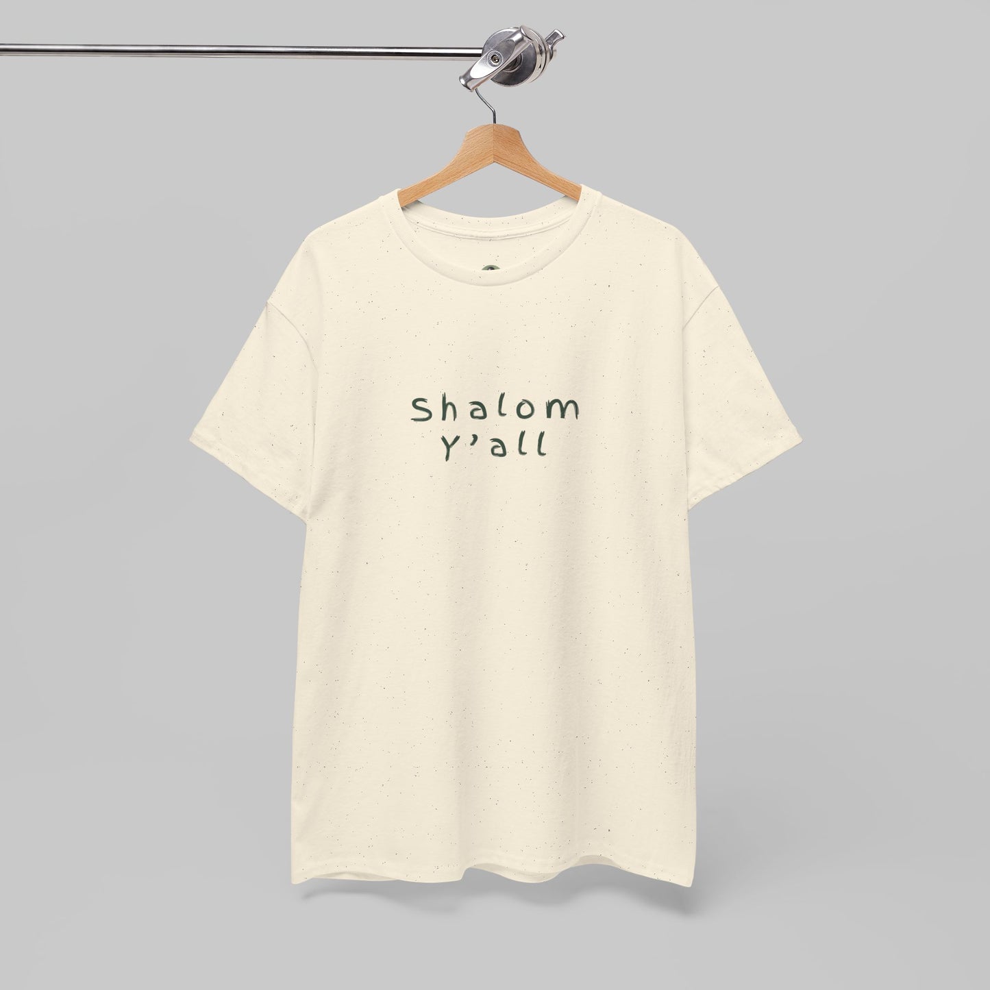✝️ Shalom Y’all T-Shirt – Vintage Script Faith Tee