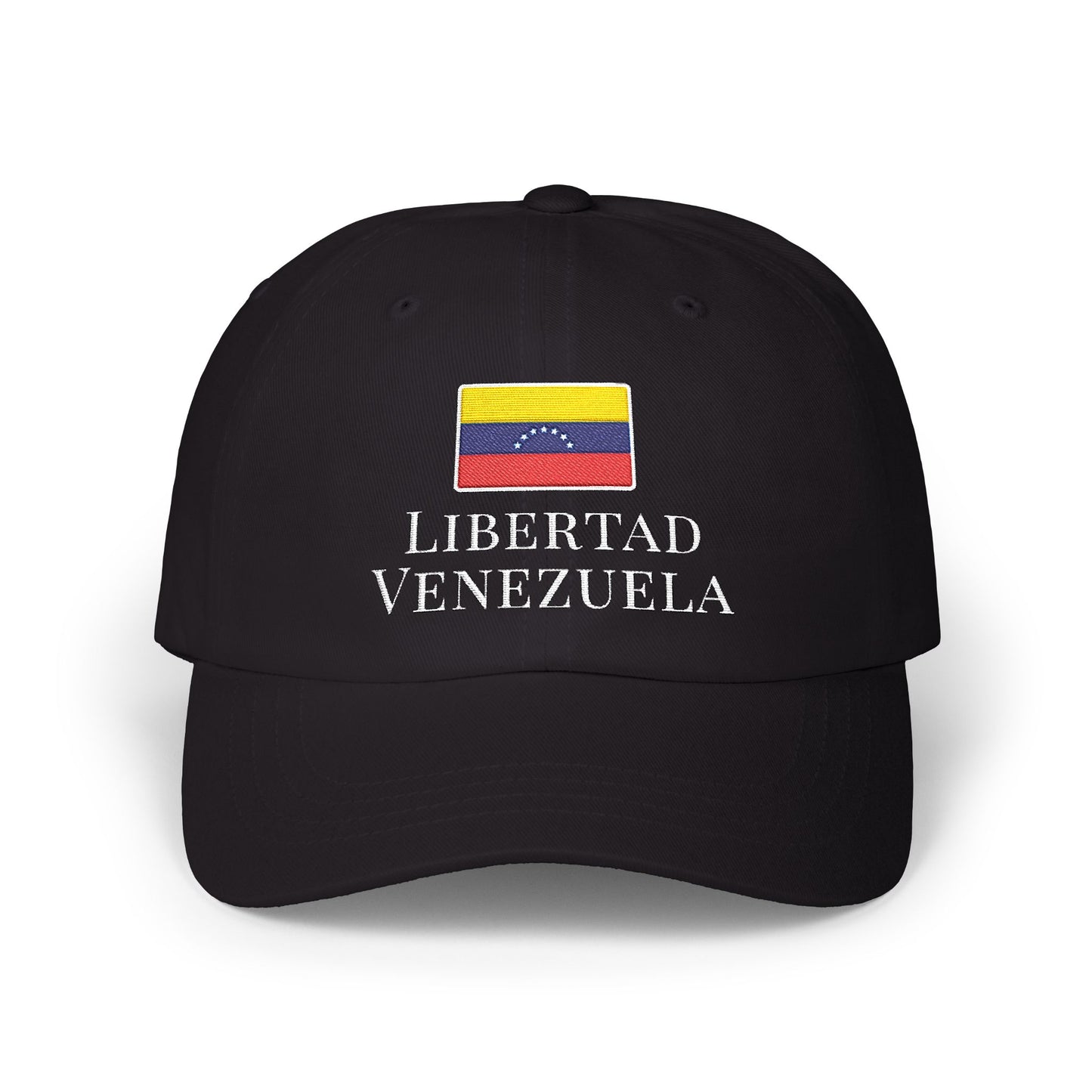 Libertad Venezuela Hat,  Embroidered Flag,  Multiple Color Options