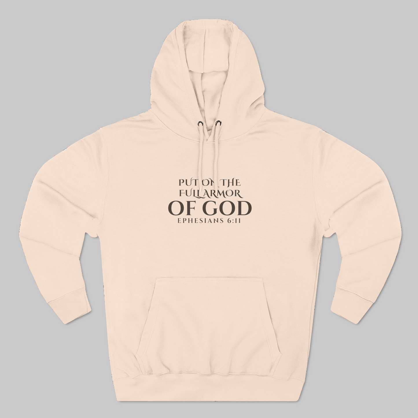 ✝️ Full Armor of God Hoodie — Ephesians 6:11 Christian Faith Pullover