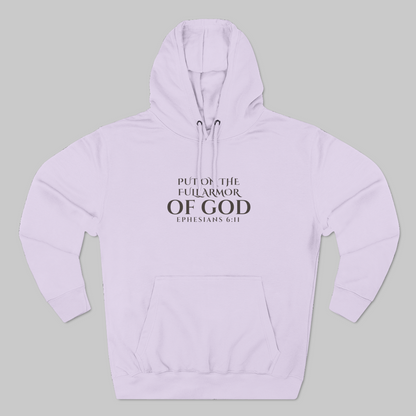 ✝️ Full Armor of God Hoodie — Ephesians 6:11 Christian Faith Pullover