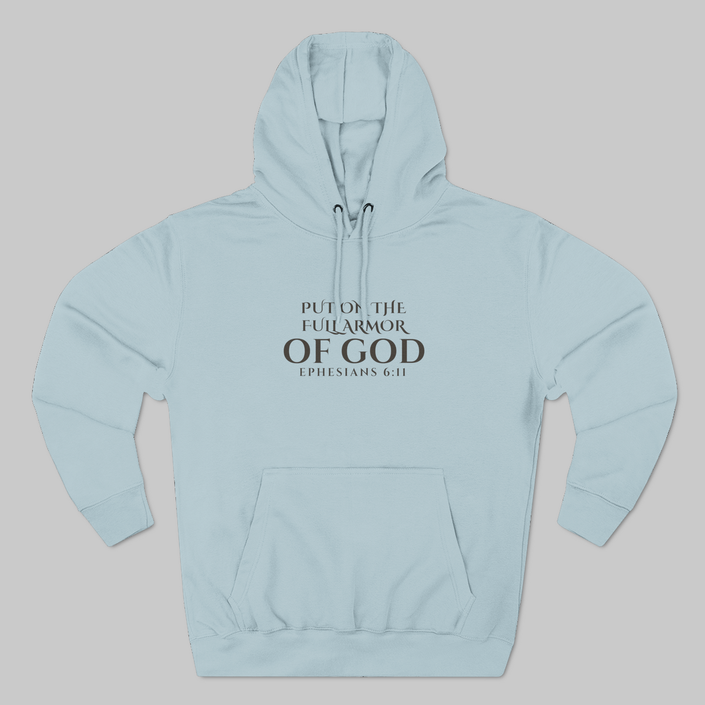 ✝️ Full Armor of God Hoodie — Ephesians 6:11 Christian Faith Pullover