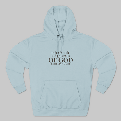 ✝️ Full Armor of God Hoodie — Ephesians 6:11 Christian Faith Pullover