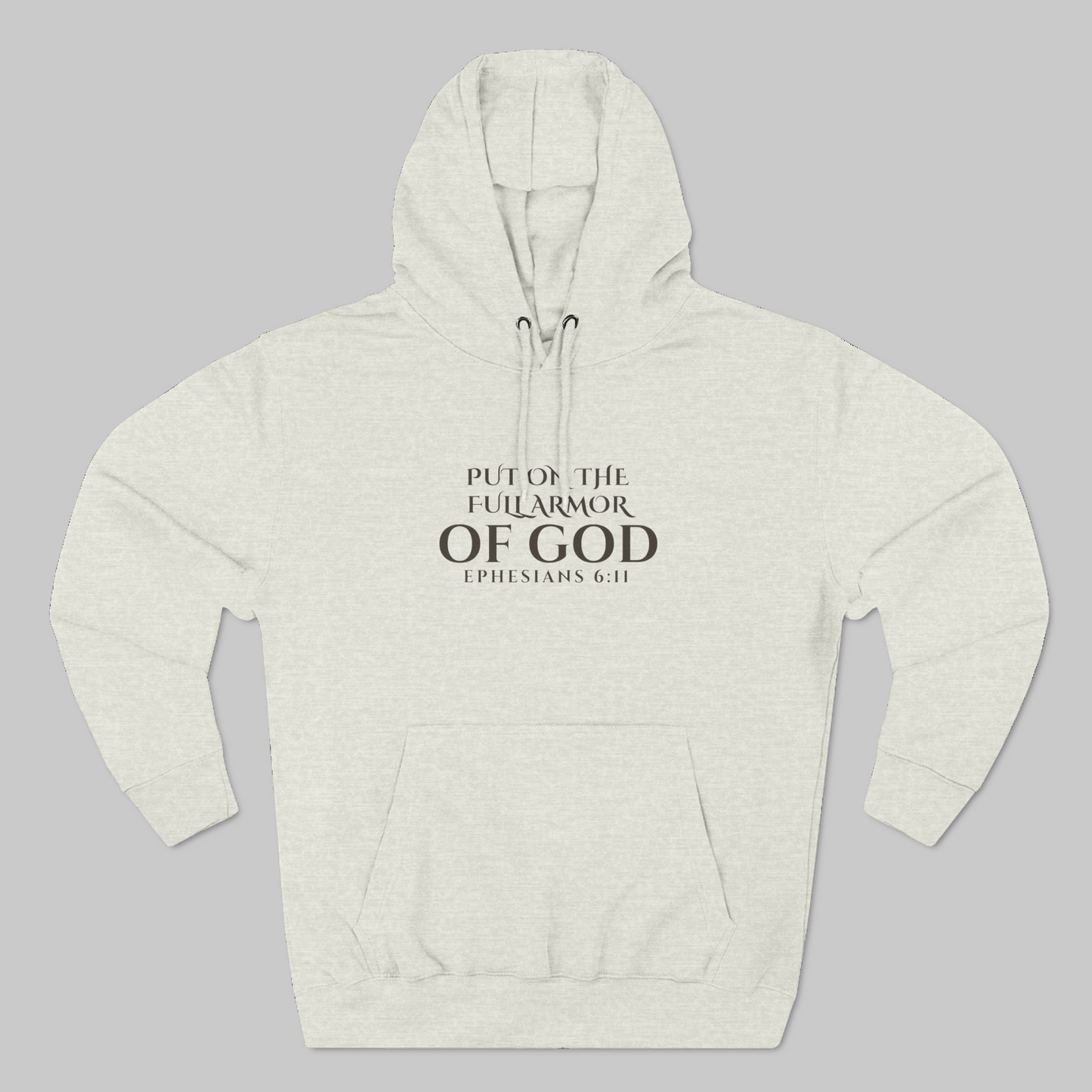 ✝️ Full Armor of God Hoodie — Ephesians 6:11 Christian Faith Pullover
