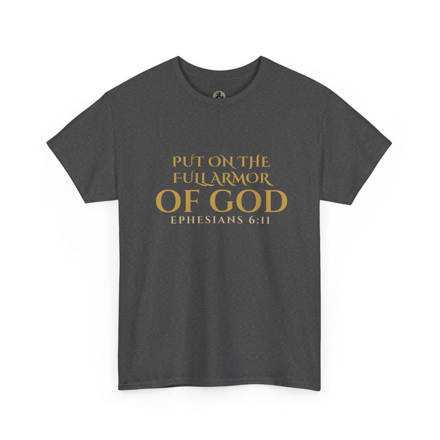 ✝️  Armor of God Christian T-Shirt — Minimal Faith Statement (Optional) Personalization