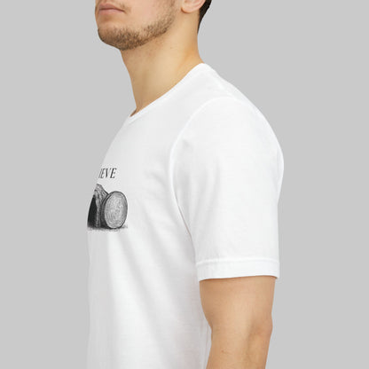 ✝️ Believer Resurrection Tee — Faith-Inspired “Believe” Graphic T-Shirt