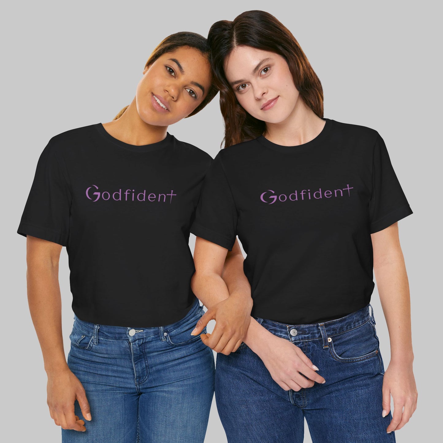 ✝️ Godfident Christian T-Shirt | Faith-Inspired Everyday Tee