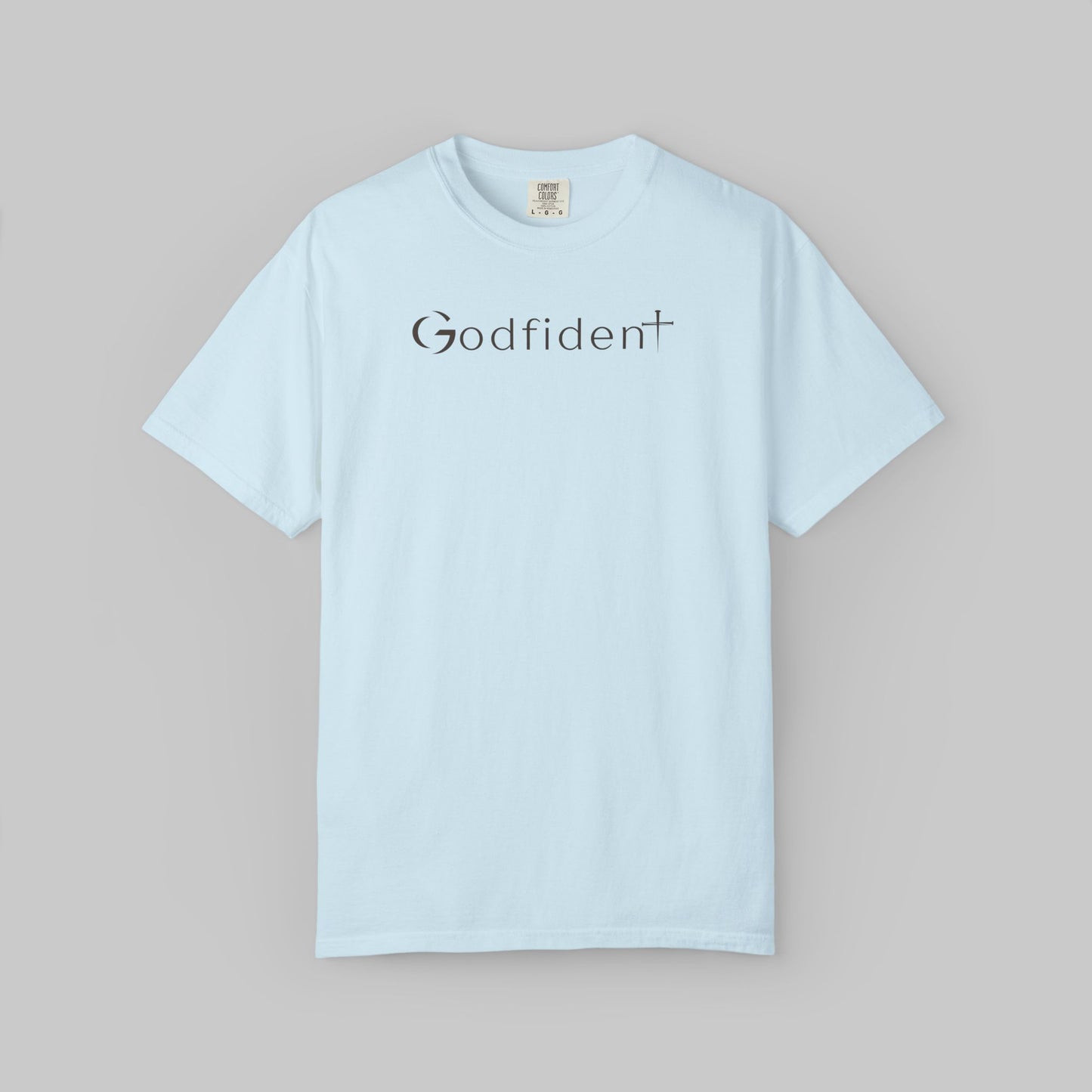 ✝️ Godfident T-Shirt — Minimal Christian Faith Tee