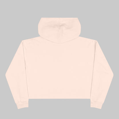 ✝️ God First Cropped Hoodie | Minimal Faith-Inspired Pastel Sweatshirt