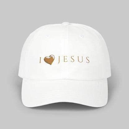 ✝️ I Love Jesus Hat – Embroidered Faith Cap
