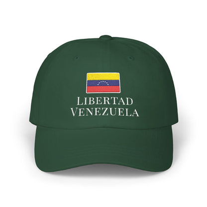 Libertad Venezuela Hat,  Embroidered Flag,  Multiple Color Options