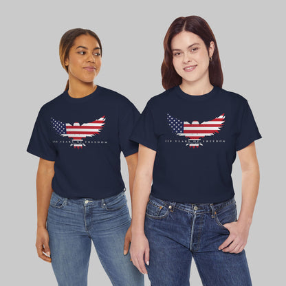 ✝️ 250 Years of Freedom T-Shirt (Navy Featured)