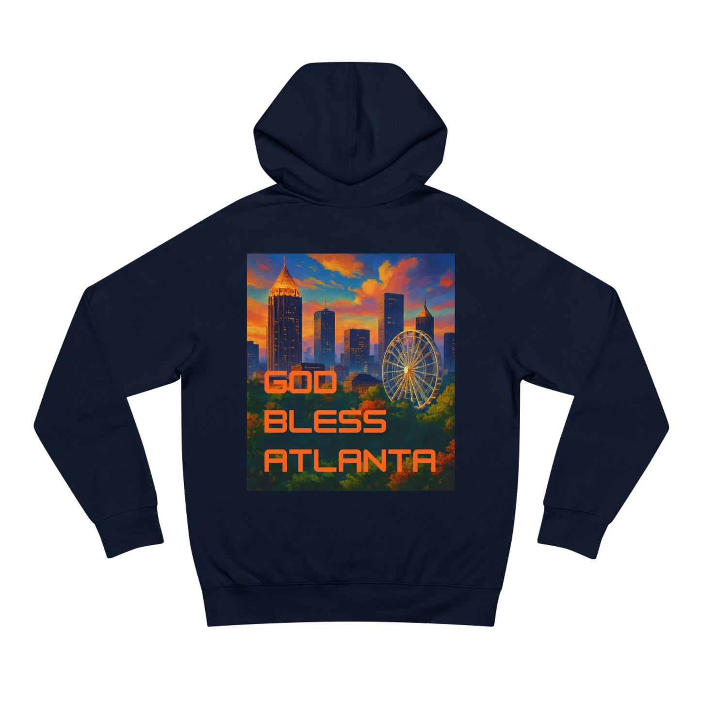 Vibrant Atlanta Hoodie for City Lovers, Unisex Supply Hoodie, God Bless Atlanta Apparel, Trendy Urban Wear, Gift for Atlanta [...]