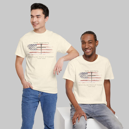 ✝️ 250 Years of Freedom — Heritage Edition T-Shirt (1776–2026)