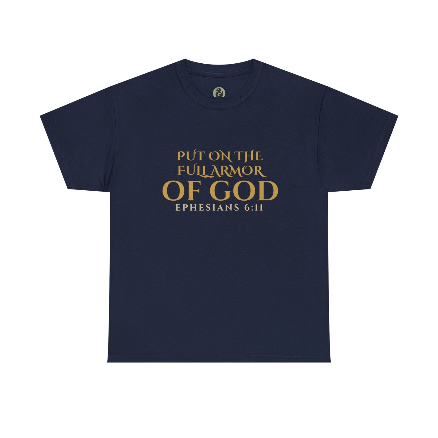 ✝️  Armor of God Christian T-Shirt — Minimal Faith Statement (Optional) Personalization