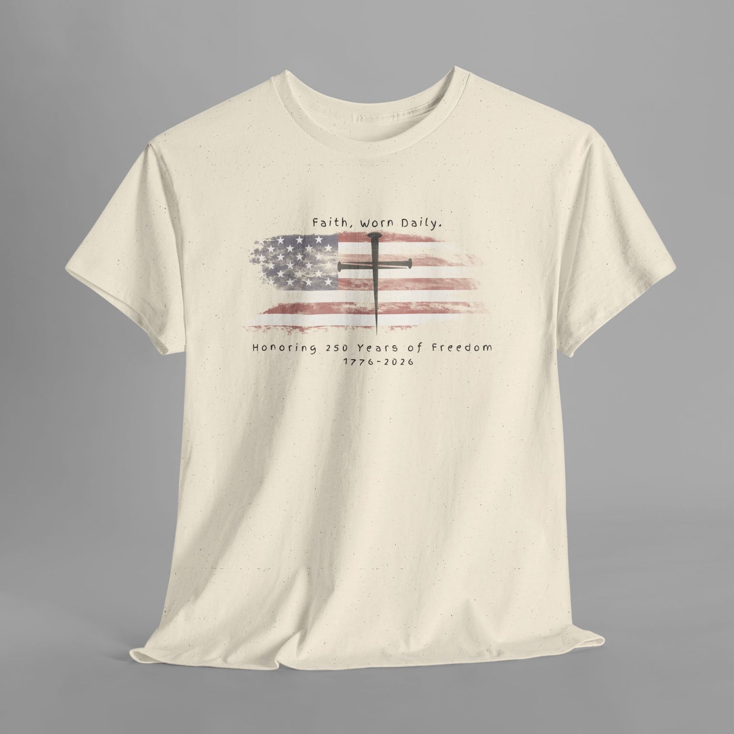 ✝️ 250 Years of Freedom — Heritage Edition T-Shirt (1776–2026)