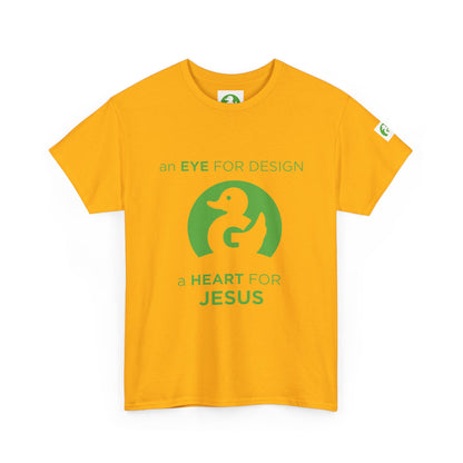 Camiseta Premium | Un ojo para el diseño, un corazón para Jesús