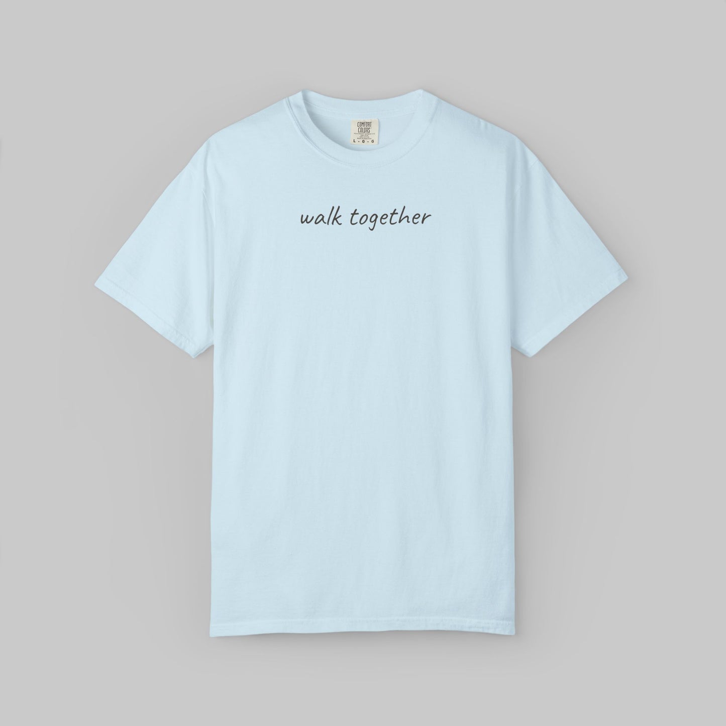 ✝️ Walk Together Tee — Minimalist Inspirational T-Shirt