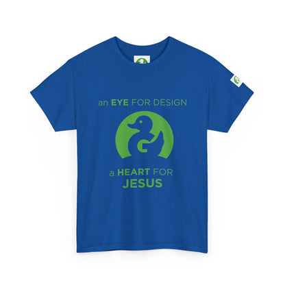 Camiseta Premium | Un ojo para el diseño, un corazón para Jesús