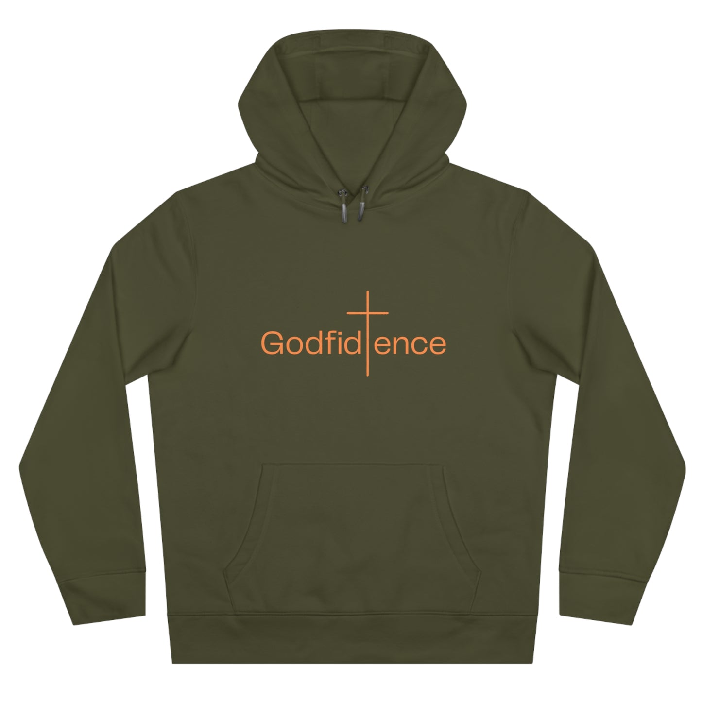 Godfidence Hoodie — Faith-Inspired 'Godfidence' Spiritual Design