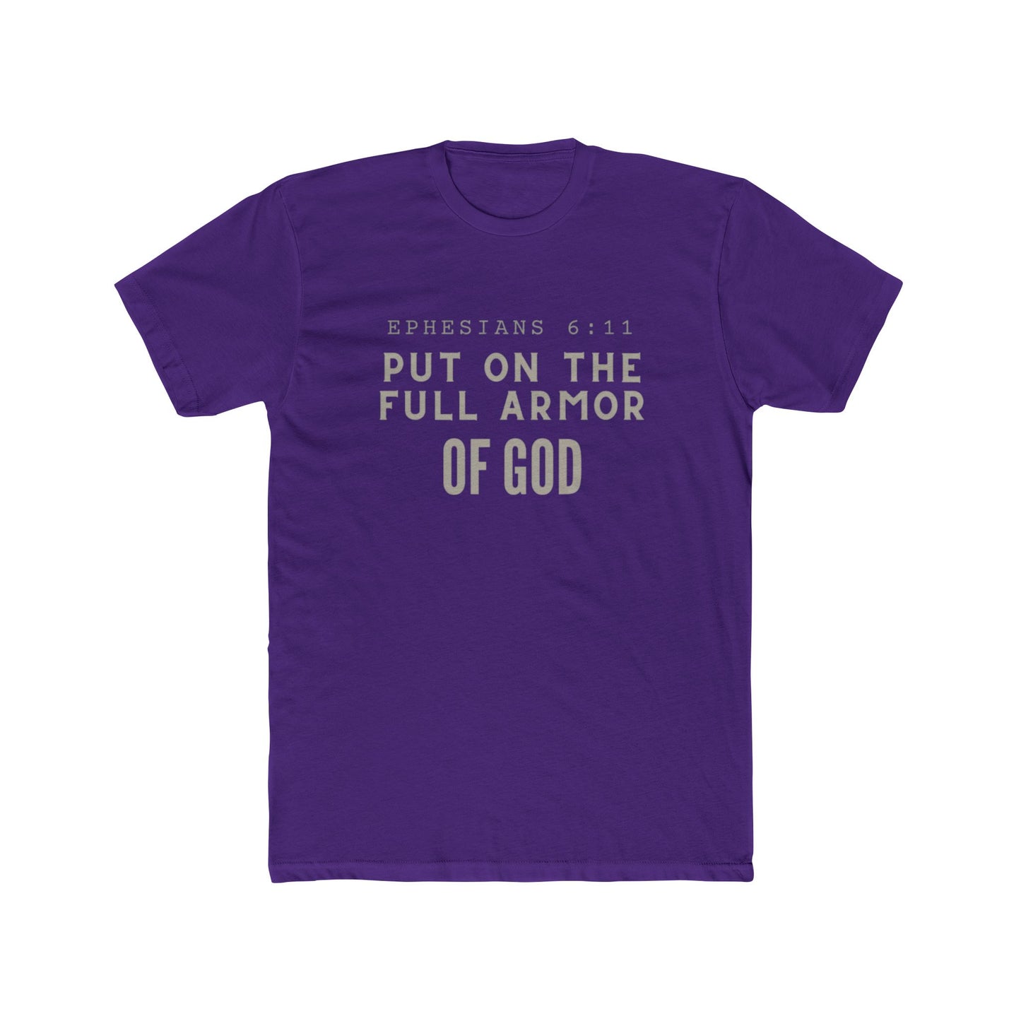 Ephesians 6:11 T-Shirt - Armor of God Faith Apparel