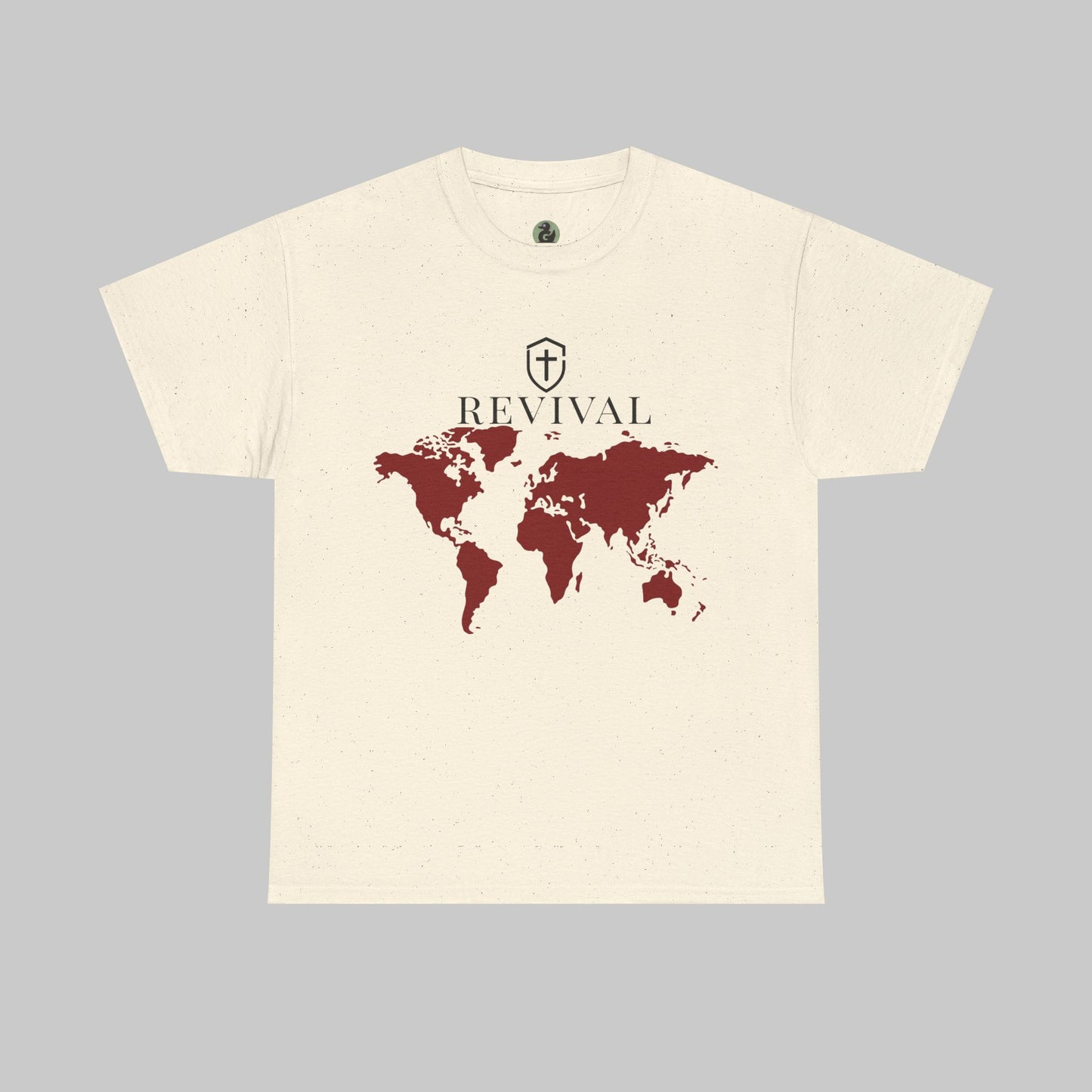 ✝️ REVIVAL World Map Tee — Faith in Motion T-Shirt