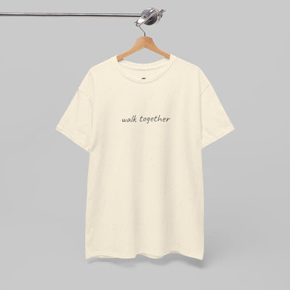 ✝️ Walk Together Tee — Minimal Faith & Connection T-Shirt