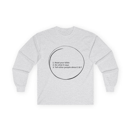 Faith Forward Long Sleeve Tee