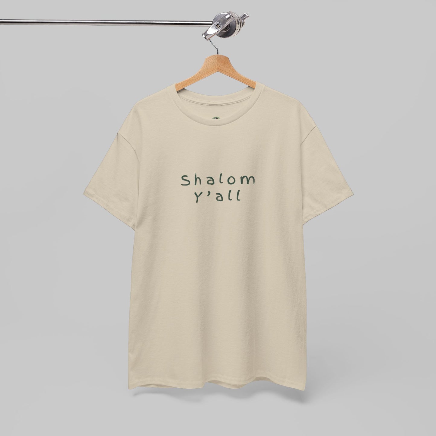✝️ Shalom Y’all T-Shirt – Vintage Script Faith Tee