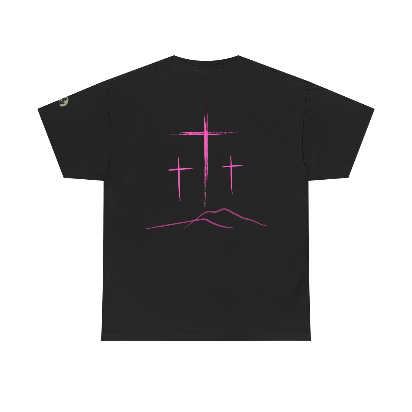 Premium Tee | with 3 Pink Crosses on the back