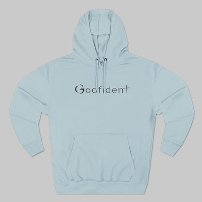 ✝️ Godfident Hoodie - Minimal Graphic Pullover