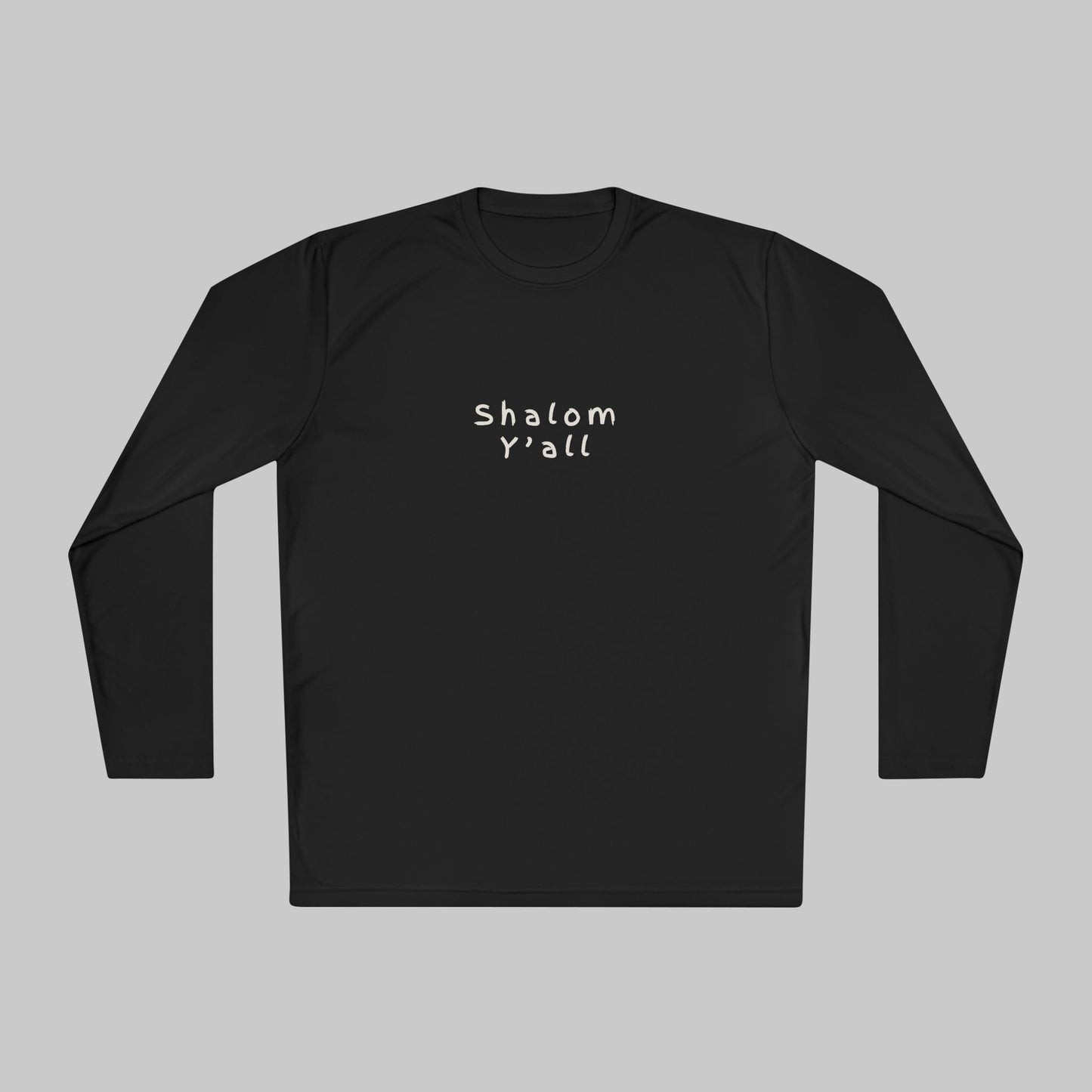 ✝️ Shalom Y’all Long Sleeve Shirt - athletic fit
