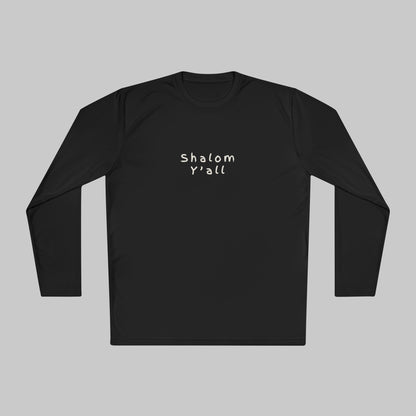 ✝️ Shalom Y’all Long Sleeve Shirt - athletic fit