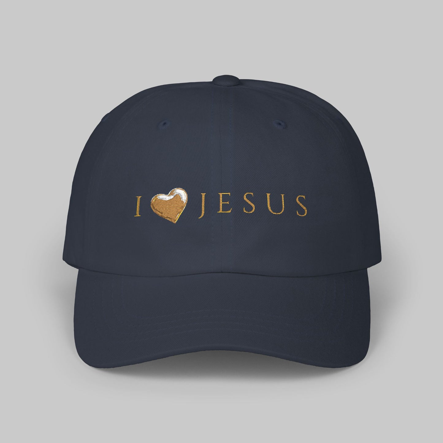 ✝️ I Love Jesus Hat – Embroidered Faith Cap