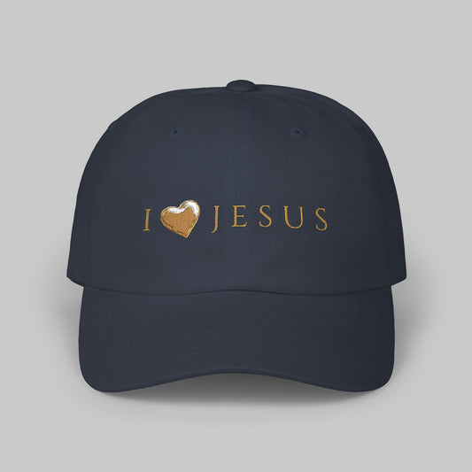 ✝️ I Love Jesus Hat – Embroidered Faith Cap