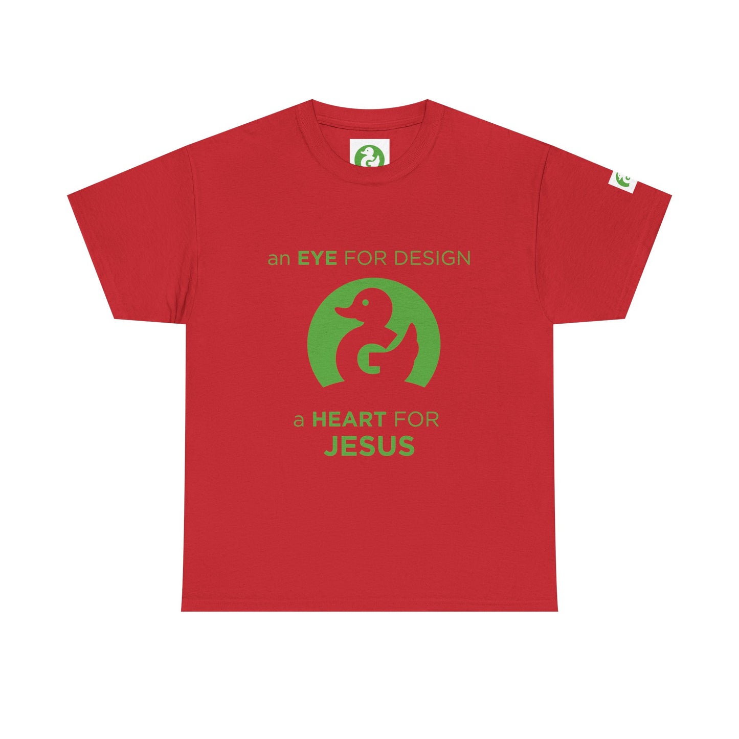 Camiseta Premium | Un ojo para el diseño, un corazón para Jesús