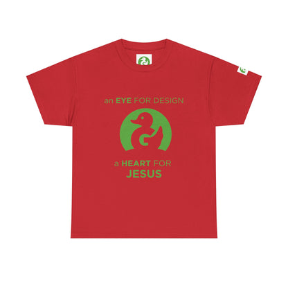 Camiseta Premium | Un ojo para el diseño, un corazón para Jesús