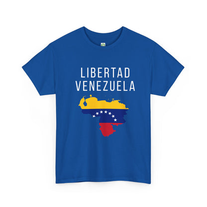 Libertad Venezuela T-Shirt — Flag & Map Design | Optional Personalization - Great for GIFTS