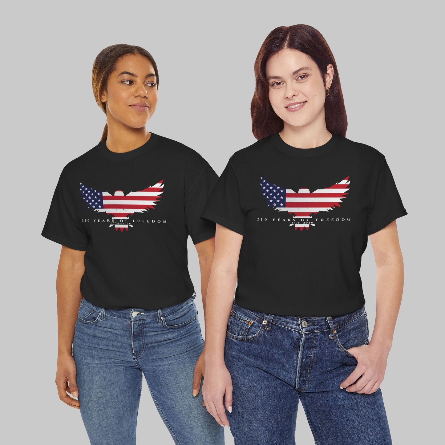 ✝️ 250 Years of Freedom T-Shirt (Black Featured)