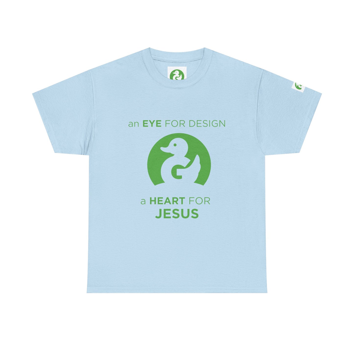 Camiseta Premium | Un ojo para el diseño, un corazón para Jesús