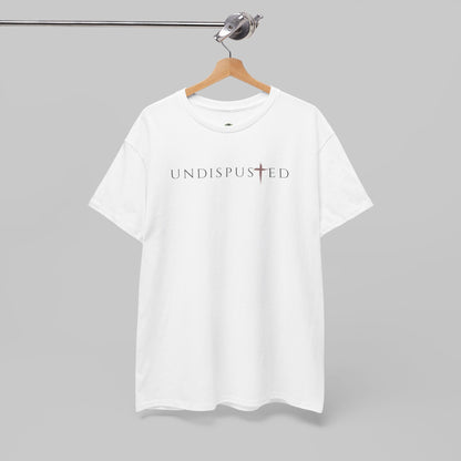 ✝️ Undisputed Minimalist Tee — Clean Faith-Inspired Graphic T-Shirt